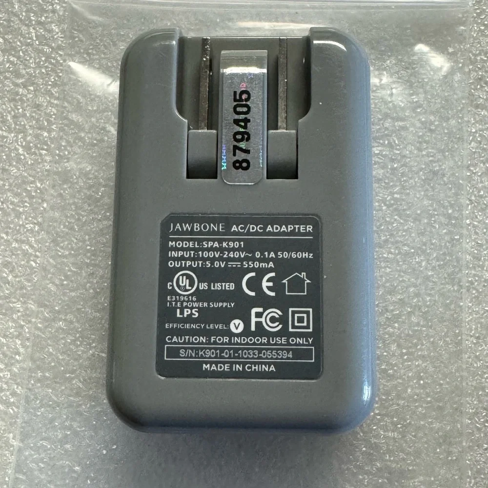 Original Jawbone SPA-K901 AC Adapter 5V 550mA Power Supply Charger - Used - Picture 5 of 5